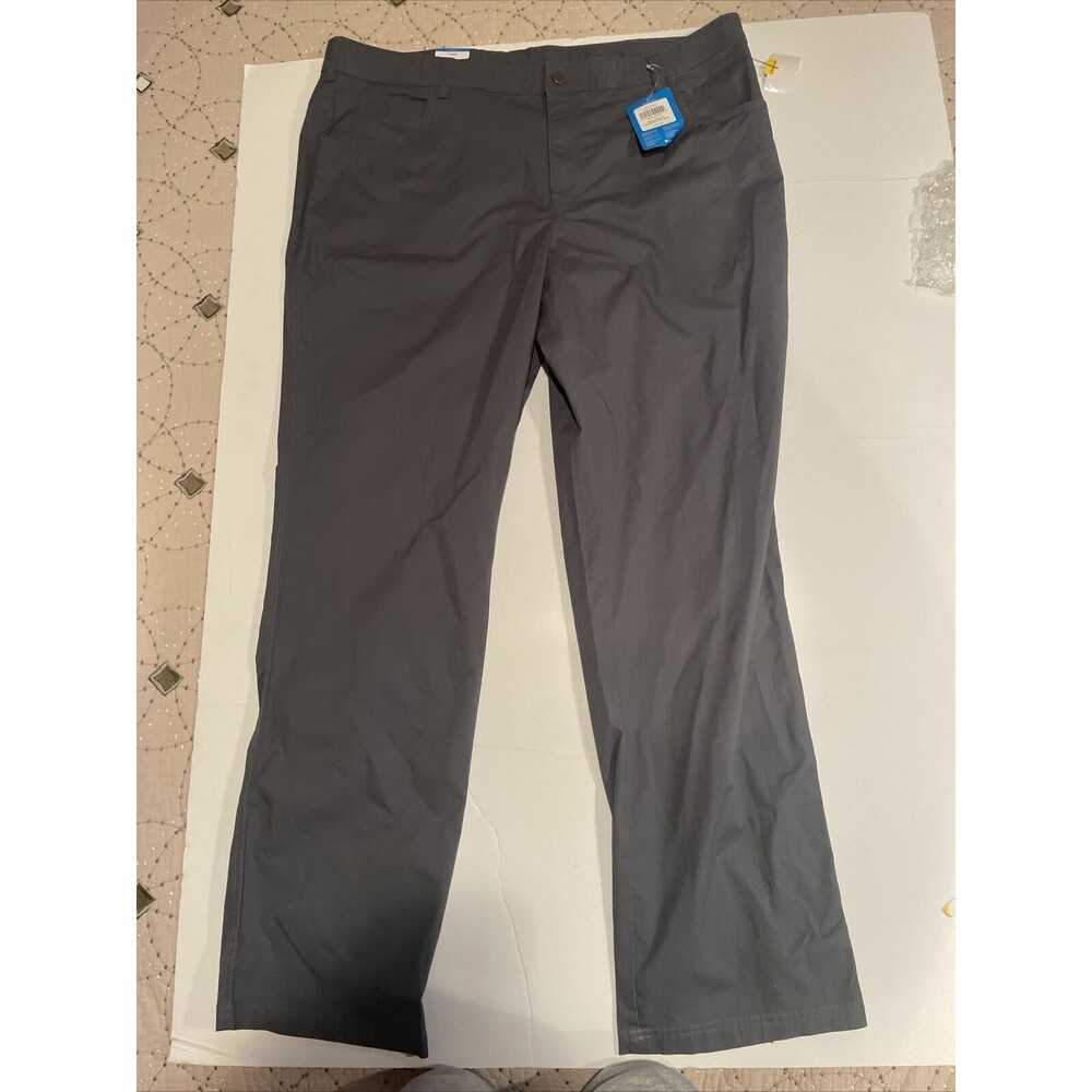 Columbia New Men's Rapid Rivers Pant Grey Size 42 X 34 Gray